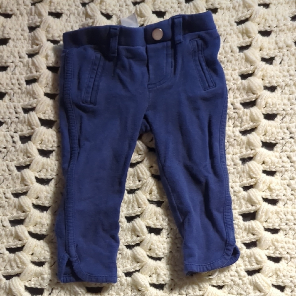 🔥3 For $12🔥 Carter's Royal Blue Pull-On Knit Leggings